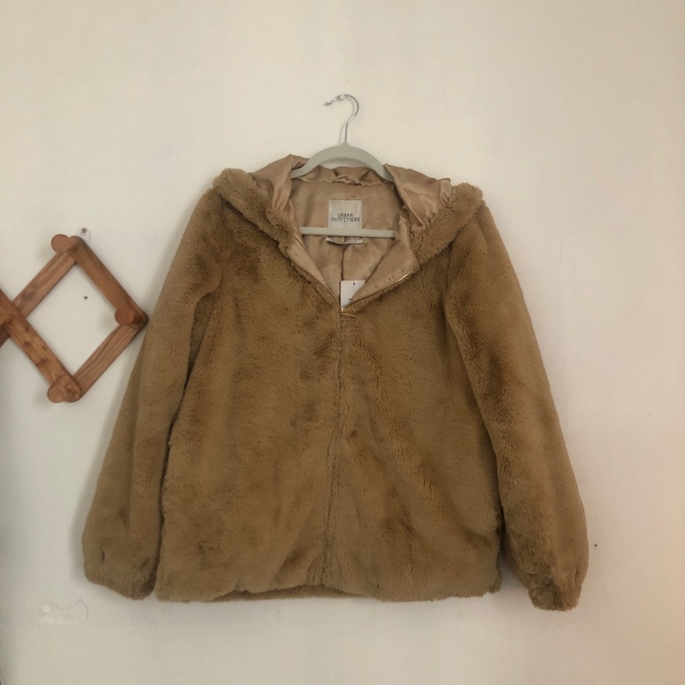 Urban Outfitters Hooded Teddy Jacket / Coat